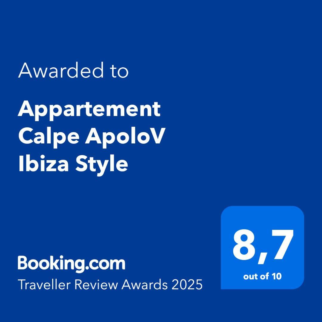 Appartement Calpe Apolov Ibiza Style 外观 照片